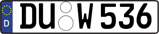 DU-W536