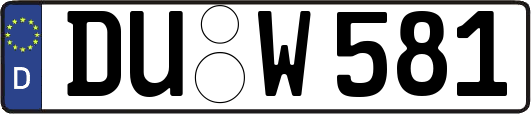 DU-W581