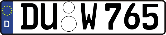 DU-W765