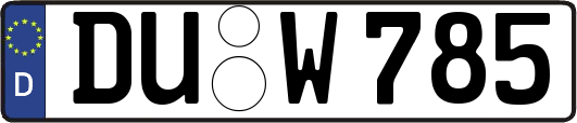 DU-W785