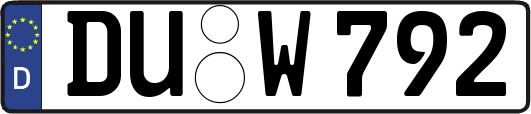 DU-W792