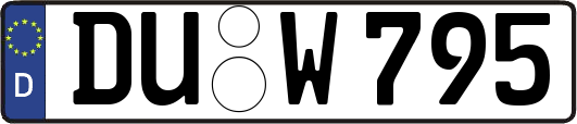 DU-W795