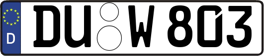 DU-W803