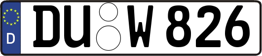 DU-W826