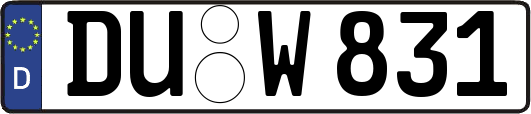 DU-W831