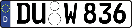 DU-W836
