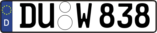 DU-W838