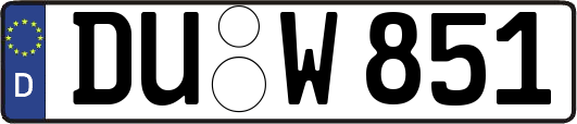 DU-W851
