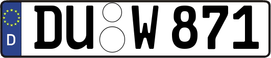 DU-W871