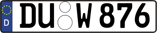 DU-W876