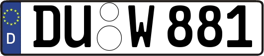 DU-W881