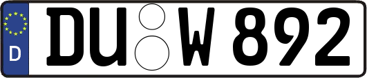 DU-W892