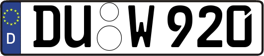 DU-W920