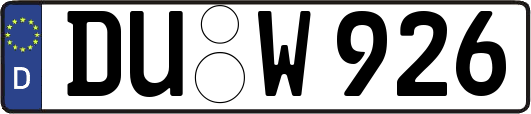 DU-W926