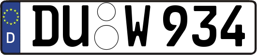 DU-W934