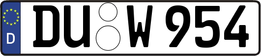 DU-W954