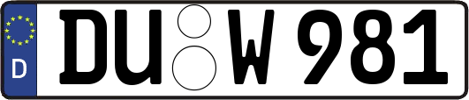 DU-W981