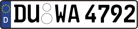 DU-WA4792