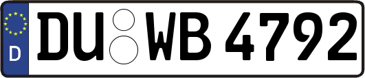 DU-WB4792