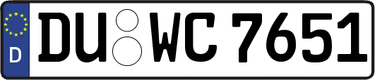 DU-WC7651