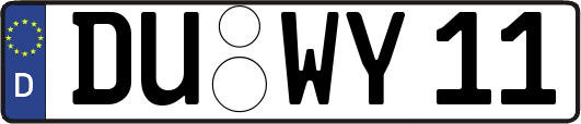 DU-WY11