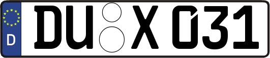 DU-X031