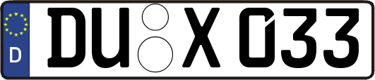 DU-X033