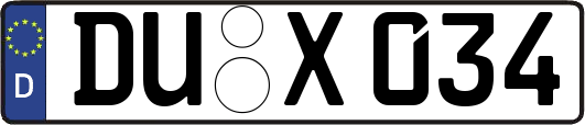 DU-X034