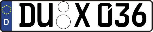 DU-X036
