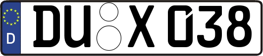 DU-X038