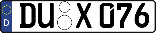 DU-X076