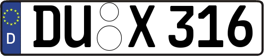 DU-X316