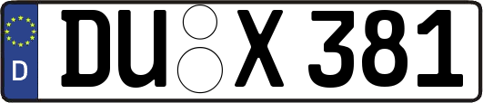 DU-X381
