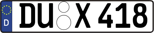 DU-X418