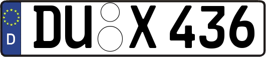 DU-X436