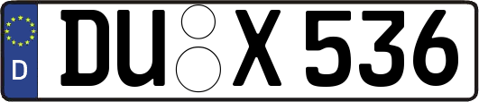 DU-X536