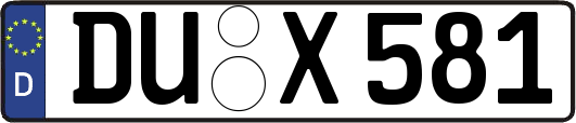 DU-X581