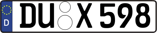 DU-X598
