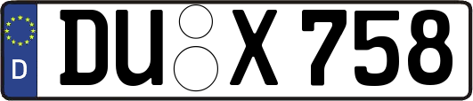 DU-X758