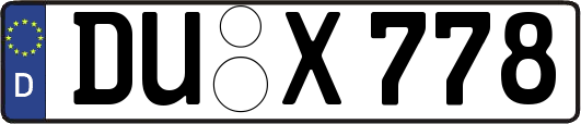 DU-X778