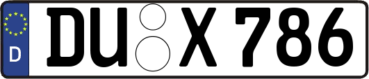DU-X786
