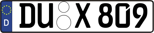 DU-X809