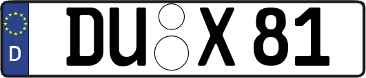 DU-X81