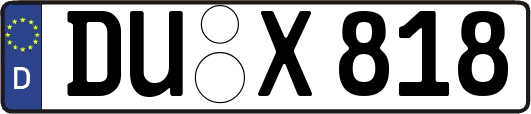 DU-X818