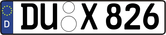 DU-X826