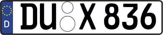 DU-X836