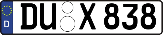 DU-X838