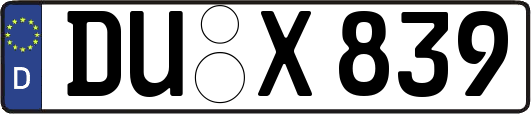 DU-X839