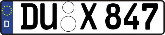 DU-X847