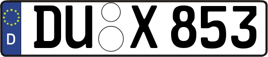 DU-X853